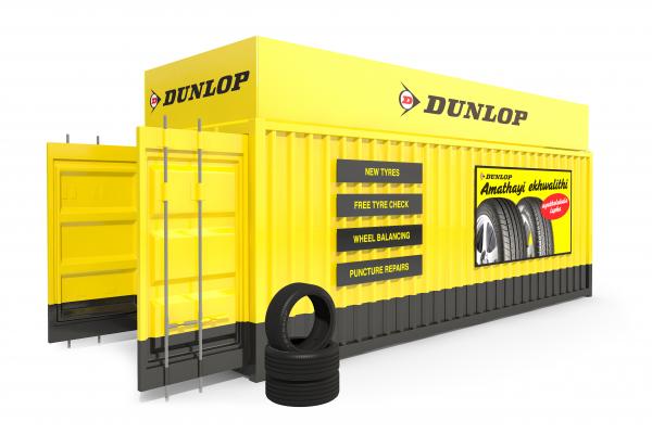 Dunlop Container 3D Render
