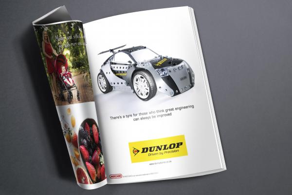 Dunlop Magazine Advert